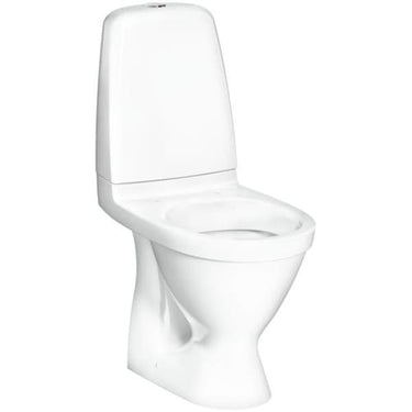 Gustavsberg Pacific 6510 toilet m/skjult P-Lås - 1
