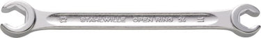 Stahlwille Dobbeltringnøgle åben vinklet OPEN RING 27x36mm l300mm - 1