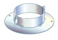 Metalbestos etagebæring Ø250/150 - 1