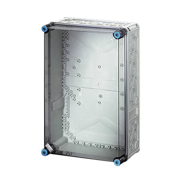 Hensel montagekasse MI0300 450 x 300 x 170mm med transparent låg - 1