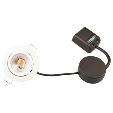 Claudia Downlight ISO Mat Hvid 2700K 280lm 4,5W Dæmpbar IP44 - 1