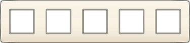 Ramme 5-modul Original cream - 1