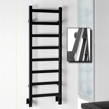 KRISS Manisa håndklæderadiator 1000x500mm matsort - 1