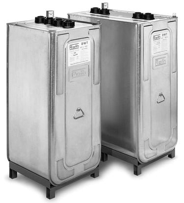 Olietank 4 kant 1500L med ben - 1