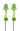 Moldex Twisters Trio 6451 01 øreprop m. snor grøn - 5