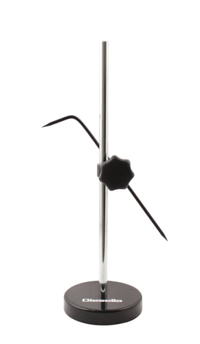 Højderidser 300 mm med rund fod Ø90 x 20 mm. af støbejern - 1