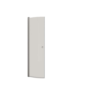 Dansani E81-01 Match E-halvrund svingdør 79-81 cm satin/klar - 1