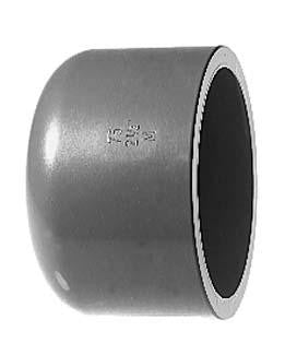 Slutmuffe pvc 50 mm PN16 - 1