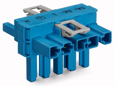 T-Stykke. 1 han & 2 hun 5P DALI 2 låse - 1