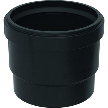 Pe stikmuffe Geberit 75mm O-ring Sort - 1