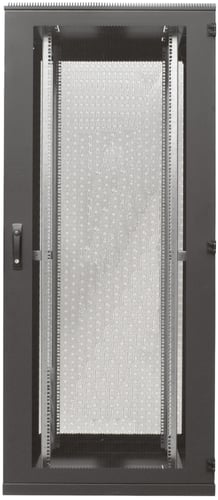 Serverrack 800x800x1980 42U perforeret dør sort - 1