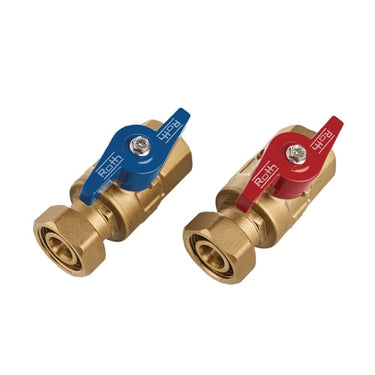 Roth kugleventilsæt 3/4" EURO ligeløbende - 1