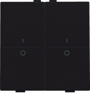 Tangent med IO symedbol til 4-tryk dark brown - 1