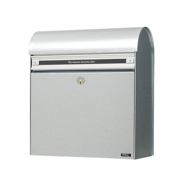 Allux KS 200G postkasse med Ruko lås galvaniseret - 1