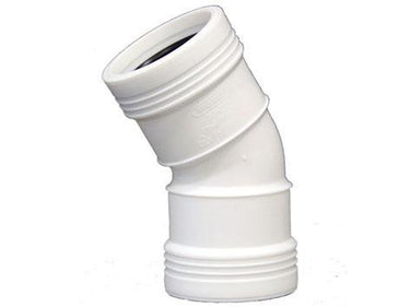 Wafix PLUS PP bøjning 30° x 32 mm hvid - 1