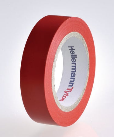 HelaTape Flex 15 mm x 10 m rød 10 ruller - 1