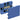 Geberit FlowFit krydstee 20 x 16 x 20 mm m/iso.boks blå - 1