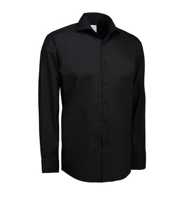 Seven Seas fine twill modern SS8 sort str 2XL - 1