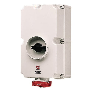 CEE stikkontakt 5-pol 125A 400V IP67 - 1