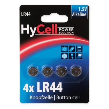 Batteri LR44 K4 1,5V Alkaline knapcelle - 1