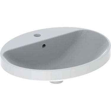 Geberit Variform håndvask 550x450x178mm nedf hvid porcelæn - 1