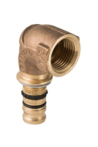 Geberit Mepla bøjning 90° 20mm Rp 3/4" - 1
