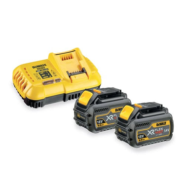 DeWalt 54V XR Flexvolt oplader m/2x6,0ah - 1