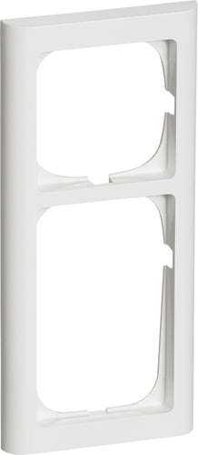 LK FUGA Softline 63 ramme 2.5 modul hvid - 1