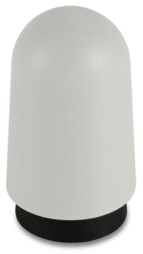 Dørstop 44 mm hvid plast - 1