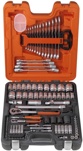 Bahco Topnøglesæt 1/4" og 1/2" med 106 dele - 1
