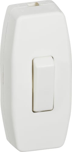 Gennemgangsafbryder type 144 hvid - 1