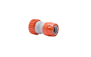 1/2" slangekobling med stop til vand - 1