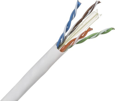 Actassi uskærmet datakabel Cat 6 U/UTP 4P CL-C 250MHz 305M Dca hvid separationsklasse B - 1