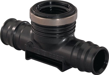 Uponor Q&E tee med muffe PPSU 16 x 1/2" x 16 mm - 1