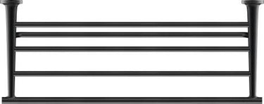 Duravit Starck T håndklædehylde 610 mm sort mat - 1