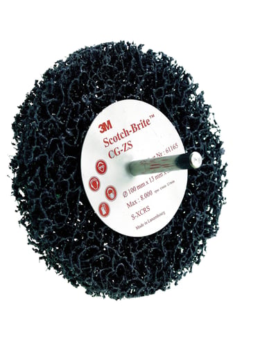 Scotch-Brite™ Roloc™ Grovsliber CG-ZS XCRS 100 mm x 13 mm x 6 mm Blå 10 stk/krt 57016 - 1