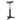 Støttebuk med 52 mm rulle og justerbar højde 58-79 cm - 1
