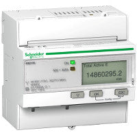 Acti9 3 faset Kilowatt-time måler til montering på DIN skinne med tæller og pulsudgang - MID certificeret IEM3110 - 1