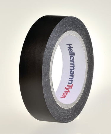 HelaTape-Flex 19mm x 20m Sort 10 ruller - 1