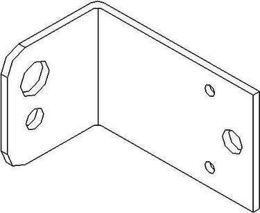 Tabula beslag for beskyttelsesleder 220E4309 - 1