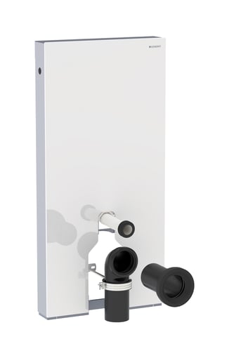 Geberit Monolith cisternemodul gulvst. toilet 101 cm glas mint/alu - 1