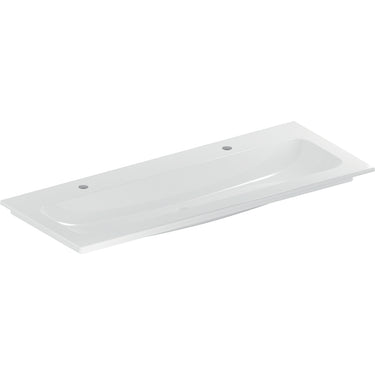 Geberit Icon håndvask 1200 x 480 x 130 mm hvid porcelæn KeraTect - 1