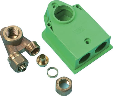 Koblingsdåse Uponor dobbelt M4 15X1/2 - 1