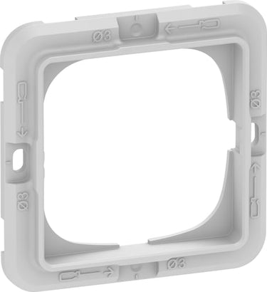 LK FUGA teknisk monteringsramme for SOFT BASE 63 CHOICE & PURE designrammer 1 modul - 1