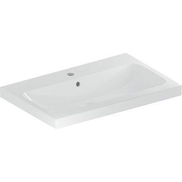 Geberit iCon Light håndvask 750 x 480 mm hvid porcelæn - 1