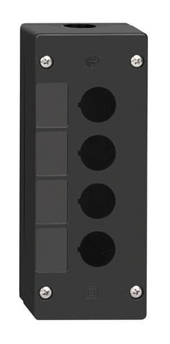 Trykknapbox tom m/4 hul aggresivt miljø - 1