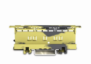 Adaptor for serie 221 6mm2 sort/gul - 1
