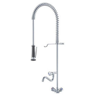 KWC Gastro storkøkkenarmatur to-grebs/et-huls 180 mm tud t/bordmontage - 1