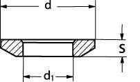 C 25 kugleskiver DIN 6319-HV10 - 1