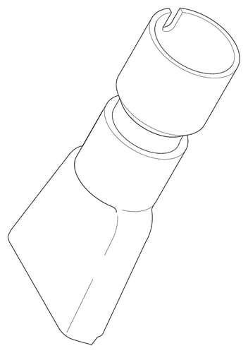 Gummifugemundstykke flad prof - 1